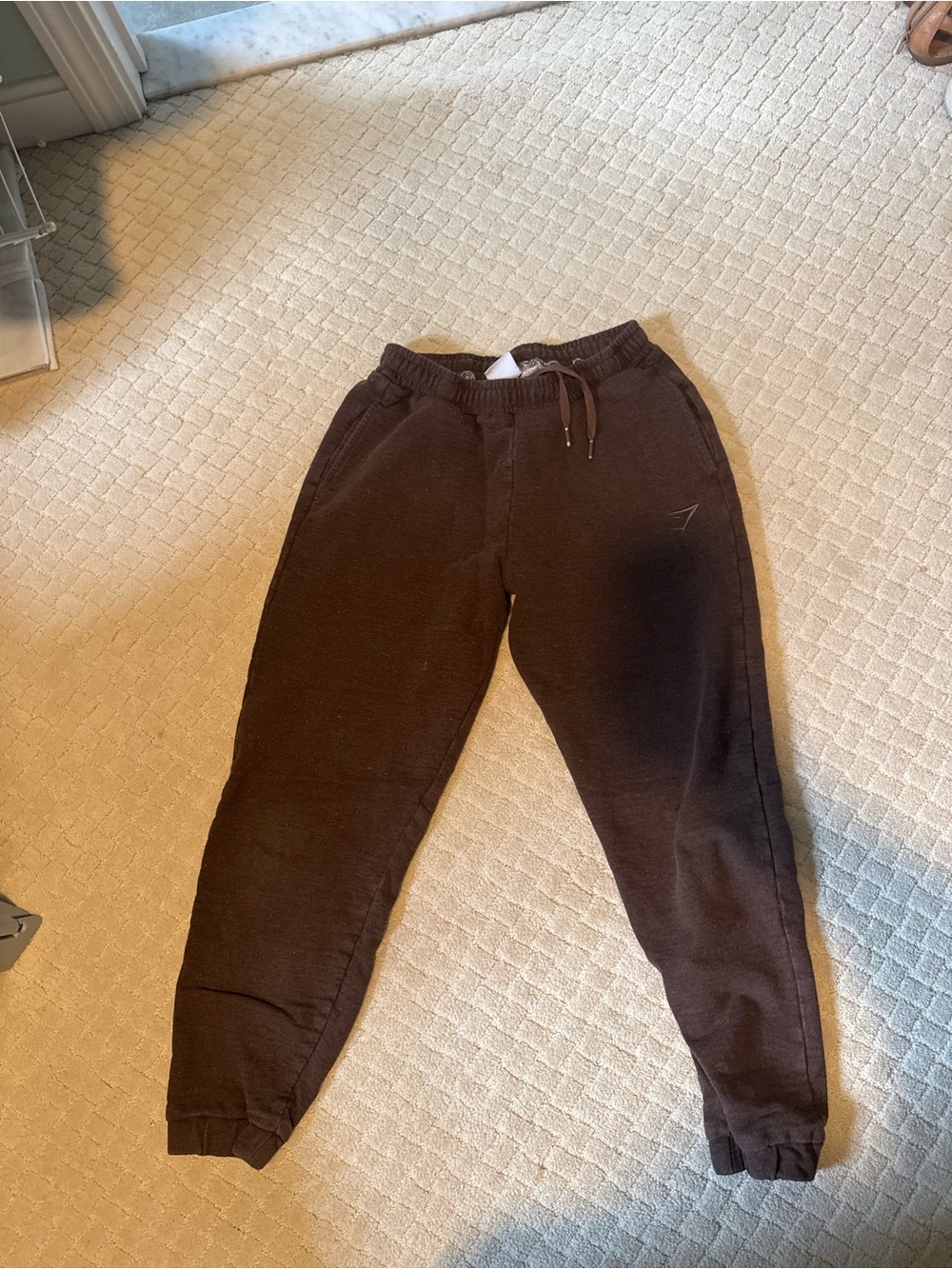 Gymshark Dark BrownTrack Joggers